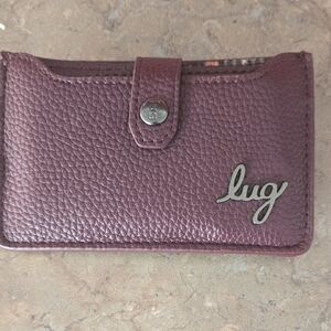 Lug Plum Card Wallet